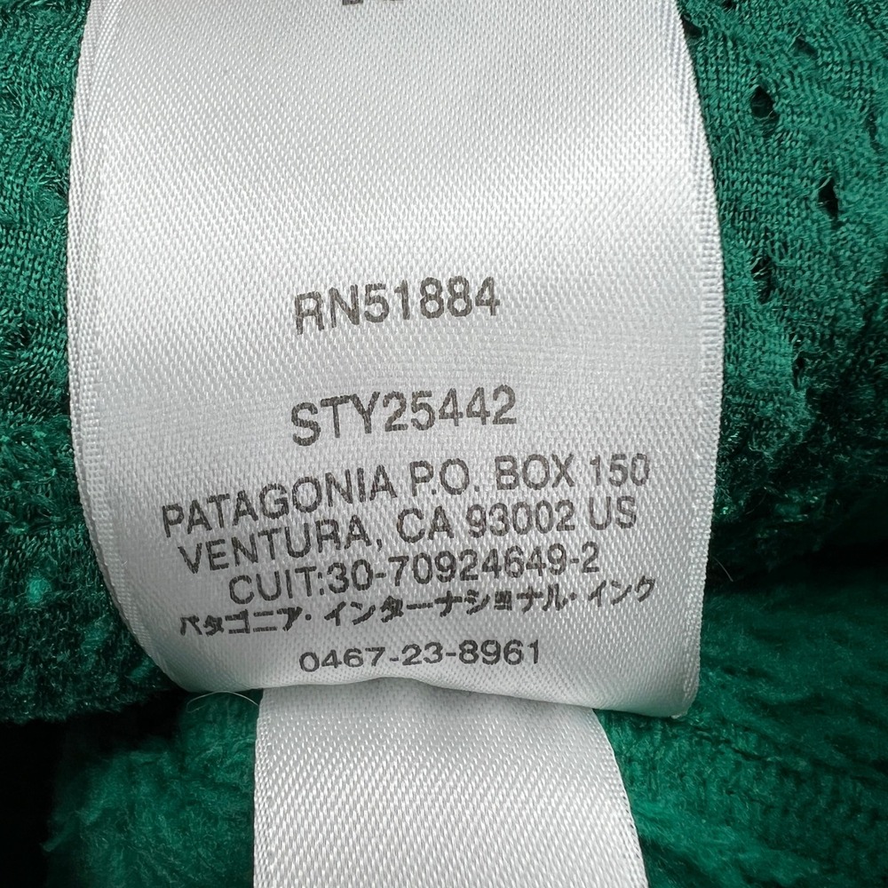 Patagonia Re-Tool Snap-T Pullover Womens M Green Fleece Jacket Polartec Gorpcore - Picture 10 of 11